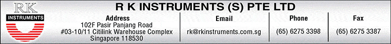 R K INSTRUMENTS (S) PTE LTD